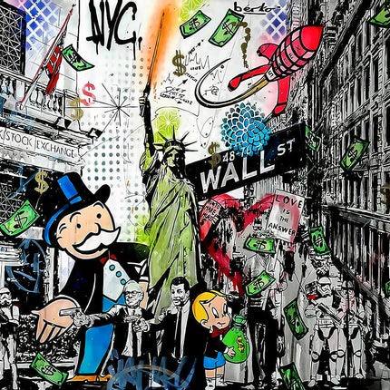 MONOPOLY WALL STREET - MONEY GAME