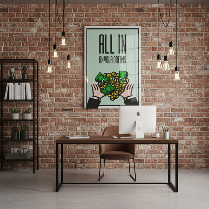 ALL-IN su plexy in loft industriale