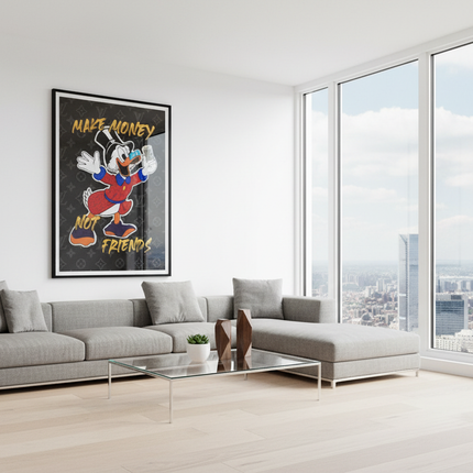 DONALD MONEY VIBES in living moderno