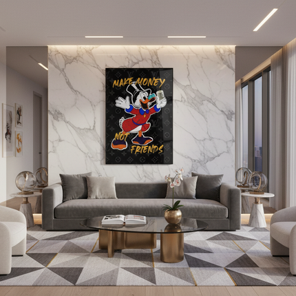 DONALD MONEY VIBES in penthouse moderno