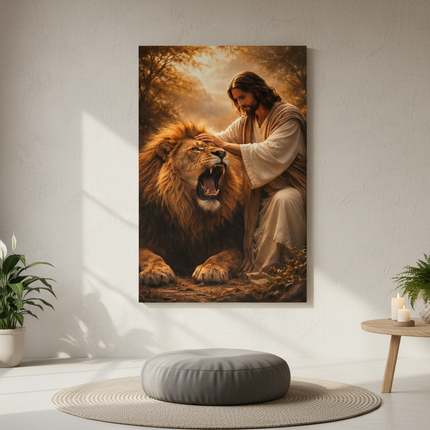 La Pace che Domina la Forza - Canvas