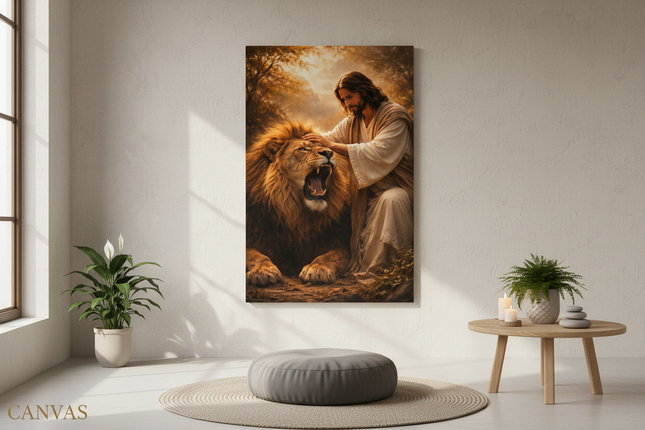 La Pace che Domina la Forza - Canvas