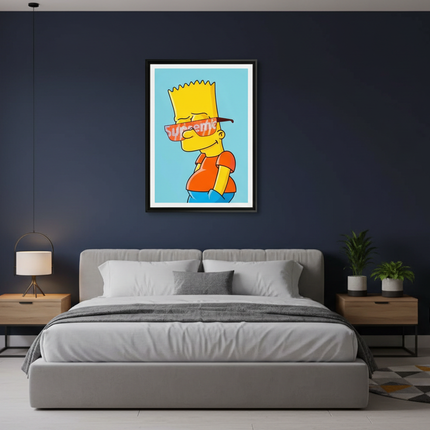Quadro in camera da letto