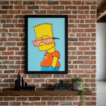 Quadro in loft industriale