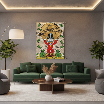 Quadro Paperone World - lounge