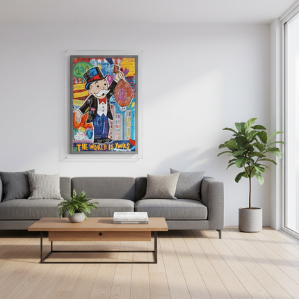 THE WORLD IS YOURS su plexy in living moderno